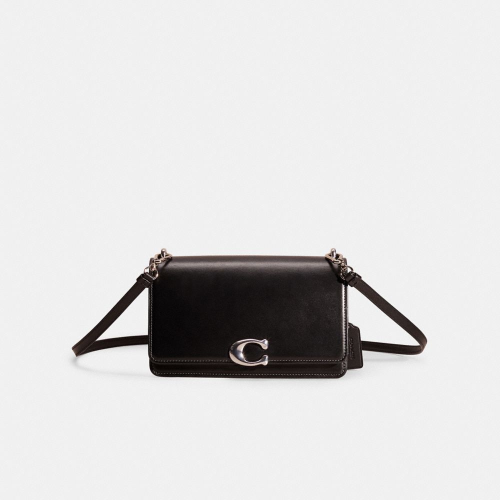 COACH®,RESTORED BANDIT SHOULDER BAG,Refined Calf Leather,Small,,Front View