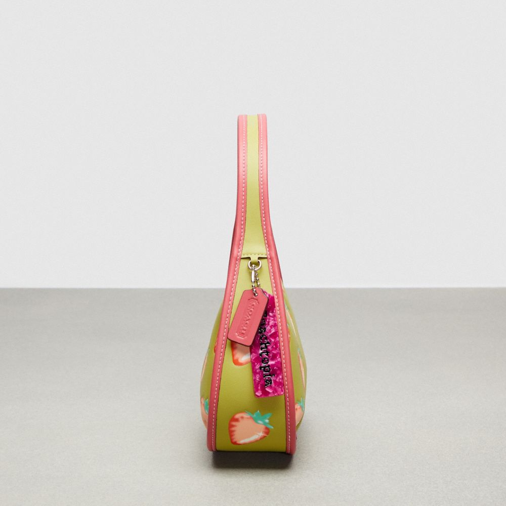 COACH®,Ergo Bag In Coachtopia Leather With Strawberry Print,,Group View