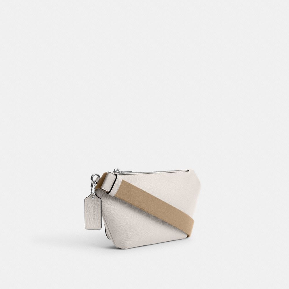 COACH®,Belt Bag With Signature Canvas Interior Detail,,Angle View