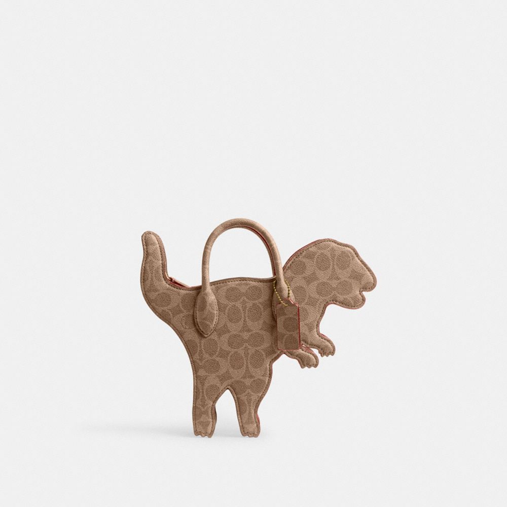 COACH®,Rexy Bag In Signature Canvas,,Front View