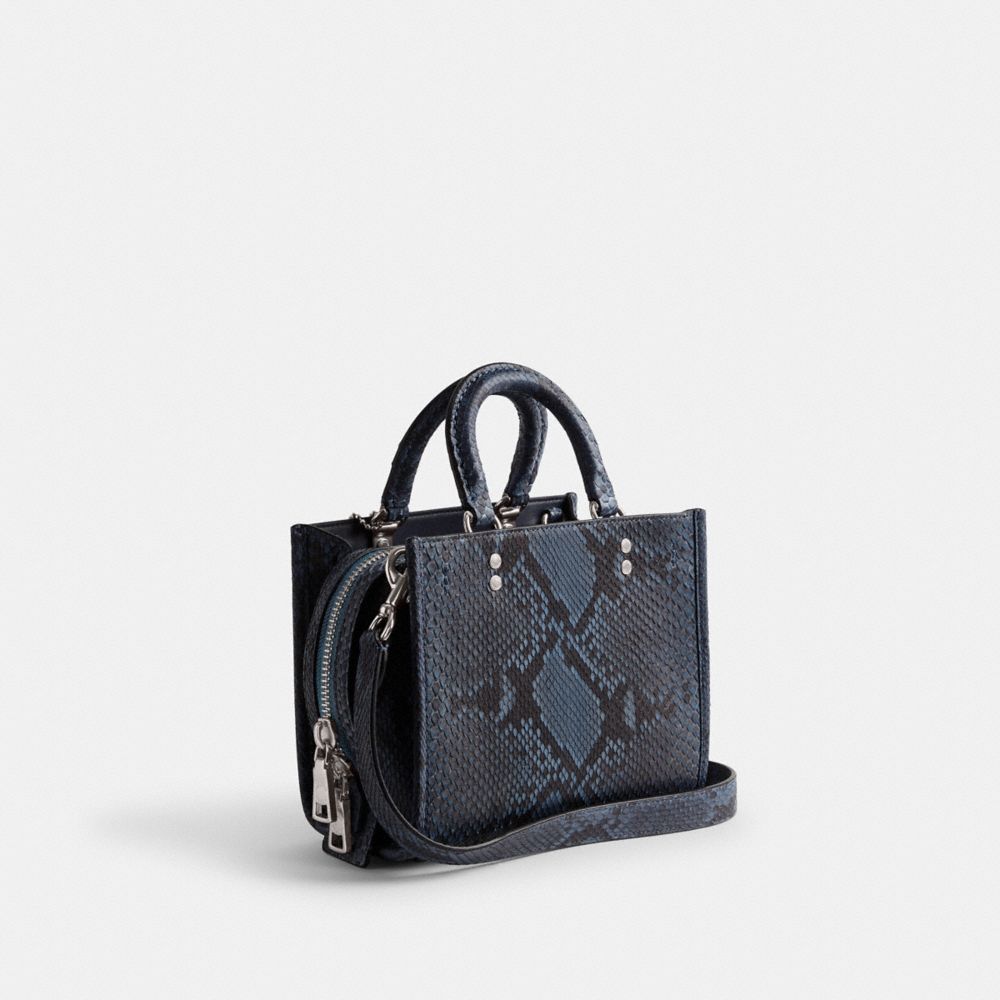 COACH®,ROGUE 20 IN PYTHON,Small,,Angle View