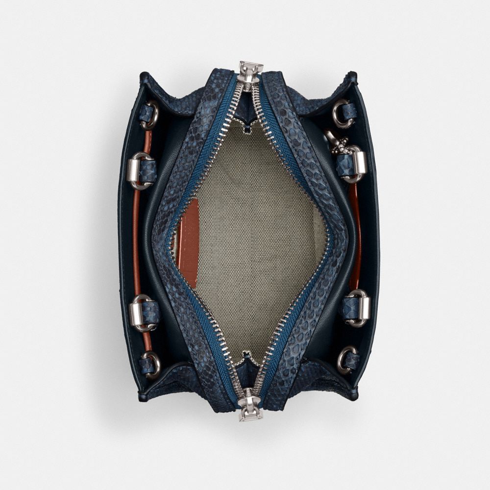 COACH®,ROGUE 20 IN PYTHON,Small,,Inside View,Top View