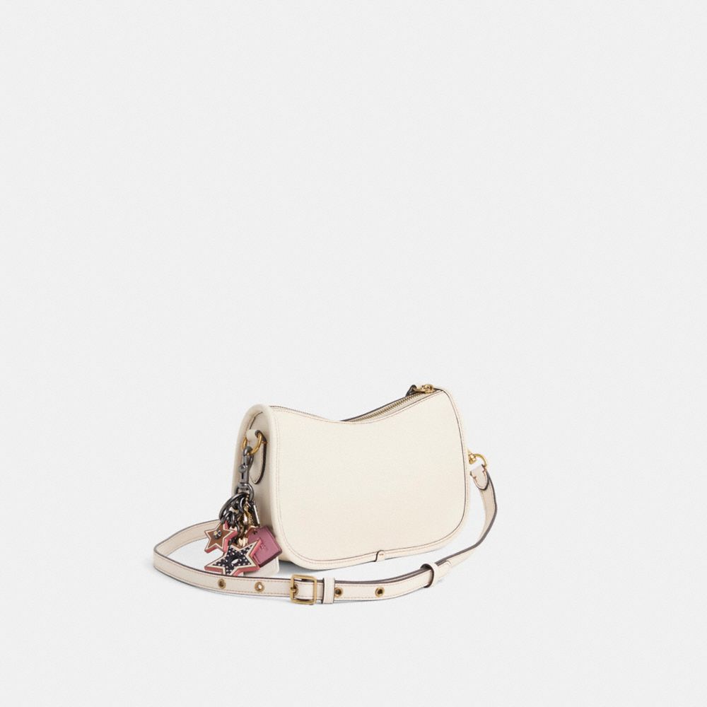 COACH®,Upcrafted Swinger Bag,,Angle View