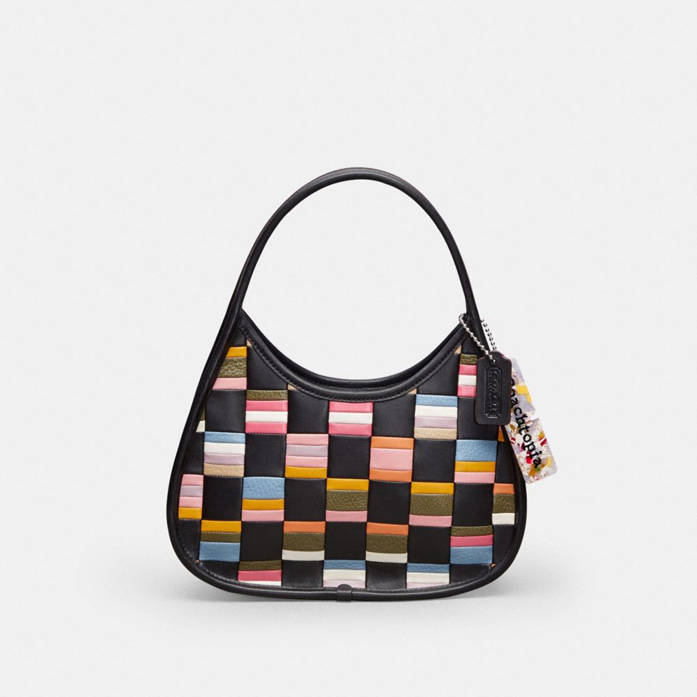 COACH®,Ergo Bag in Scrappy Patchwork Upcrafted Leather,Upcrafted Leather™,Small,,Front View