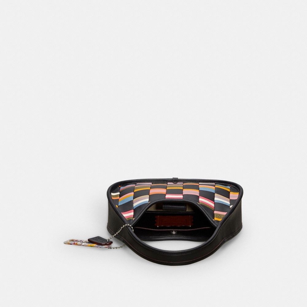 COACH®,Ergo Bag in Scrappy Patchwork Upcrafted Leather,Upcrafted Leather™,Small,,Inside View,Top View