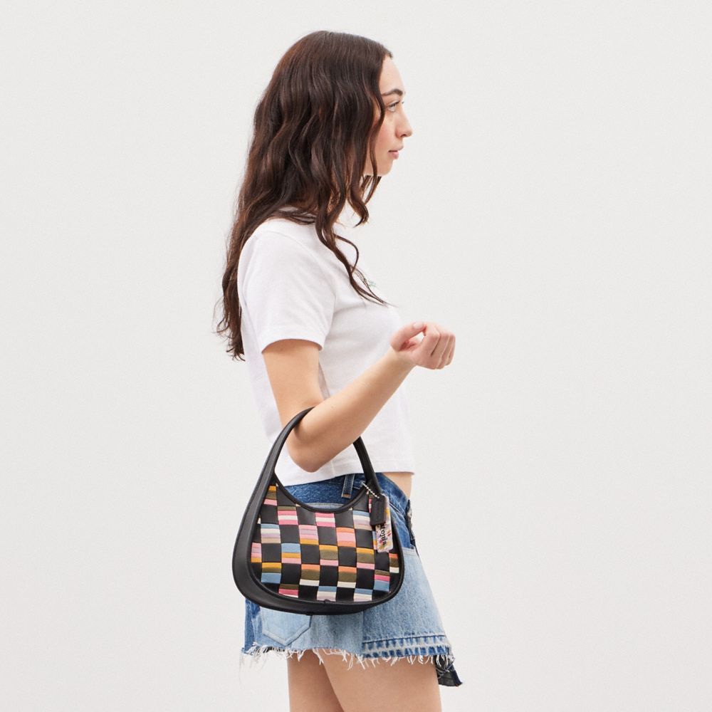 COACH®,Ergo Bag in Scrappy Patchwork Upcrafted Leather,Upcrafted Leather™,Small,,Detail View
