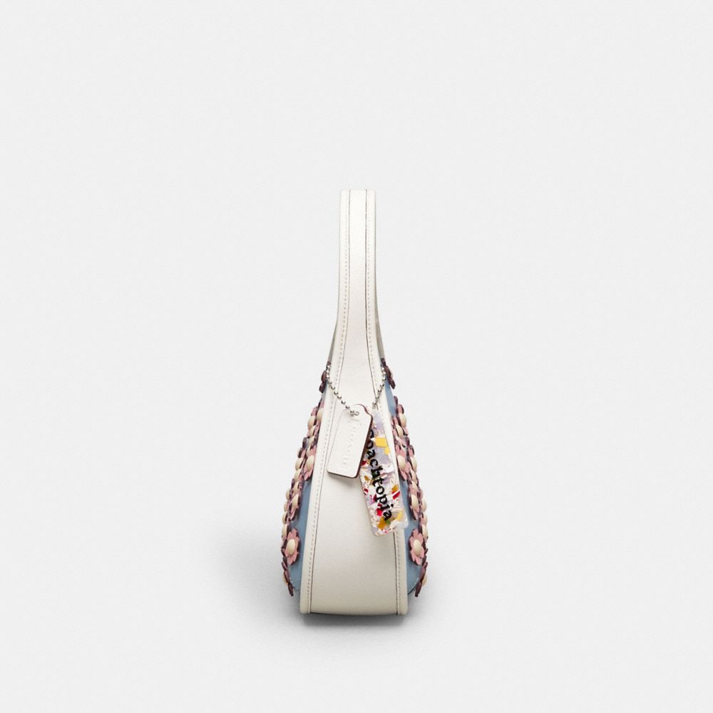 COACH®,Ergo Bag in Mini Flower Applique Upcrafted Leather,Upcrafted Leather™,Small,,Group View