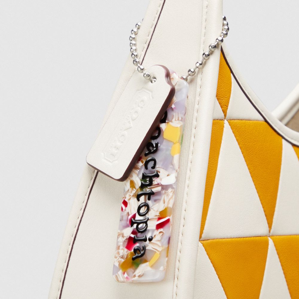 COACH®,Ergo Bag in Triangle Patchwork Upcrafted Leather,Upcrafted Leather™,Small,,Group View