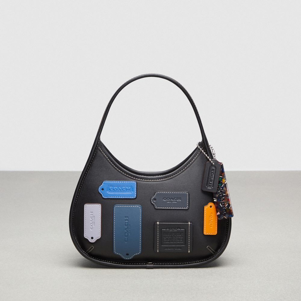 COACH®,Ergo Bag in Storypatch Upcrafted Leather,Upcrafted Leather™,Small,,Front View