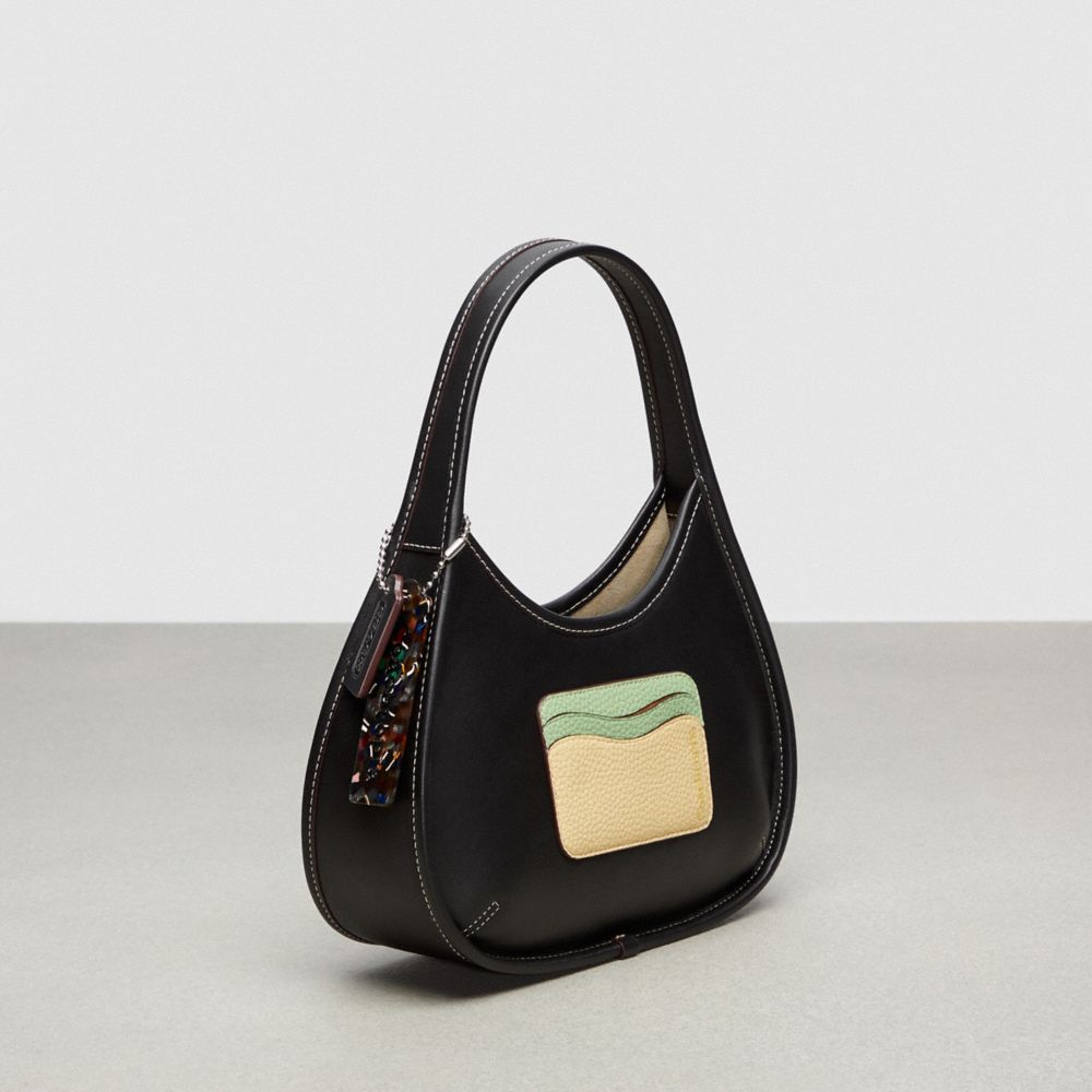 COACH®,Ergo Bag in Storypatch Upcrafted Leather,Upcrafted Leather™,Small,,Angle View
