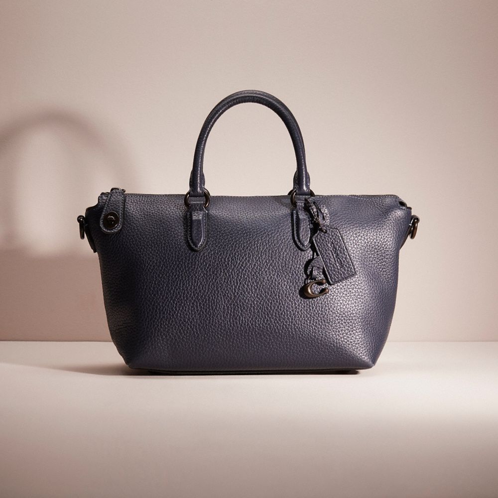 COACH®,RESTORED CARA SATCHEL,Medium,,Front View