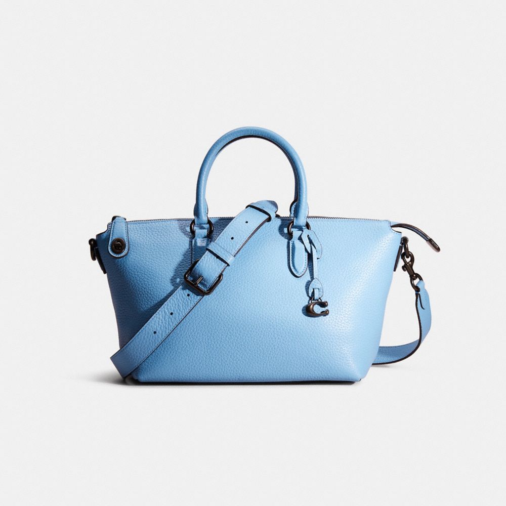 COACH®,RESTORED CARA SATCHEL,Medium,,Front View