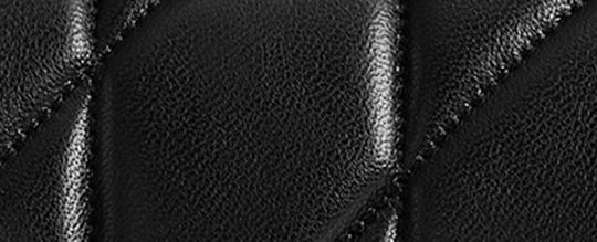 COACH®,Tabby Shoulder Bag 20 With Pillow Quilting,Leather,Shoulder Bag,Metal,Chain Detail,Embossed,Logo,Gunmetal,Day Party,Black,Front View
