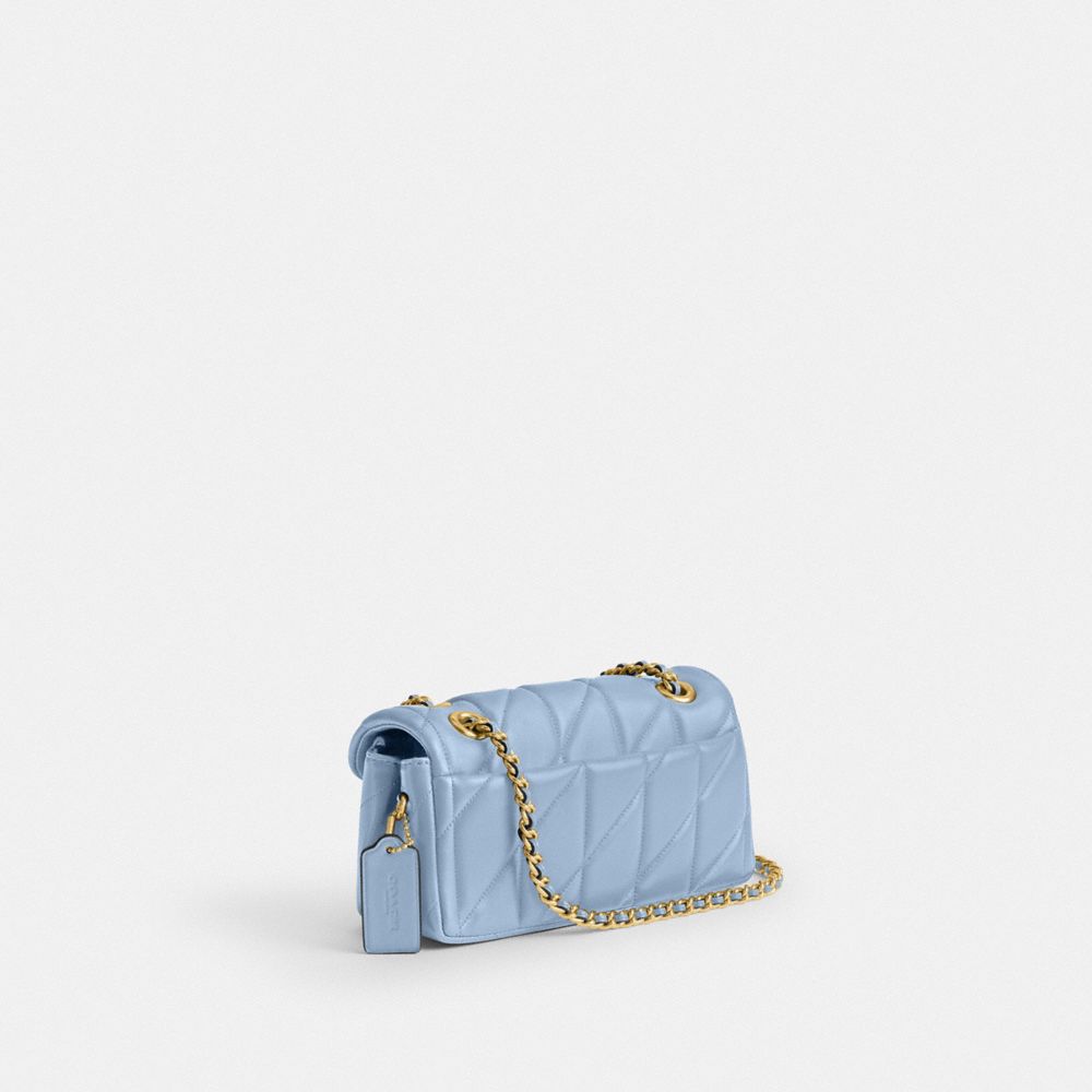 COACH®,Quilted Tabby Shoulder Bag 20 with Chain,,Angle View