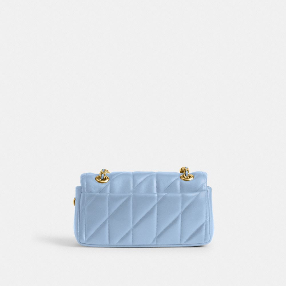 COACH®,Quilted Tabby Shoulder Bag 20 with Chain,,Back View