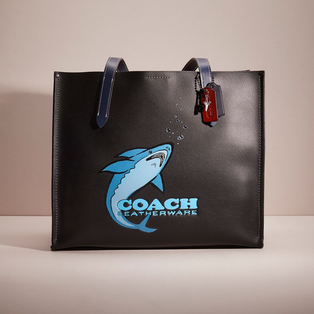 COACH®,UPCRAFTED RELAY TOTE,Hello Summer,,Front View