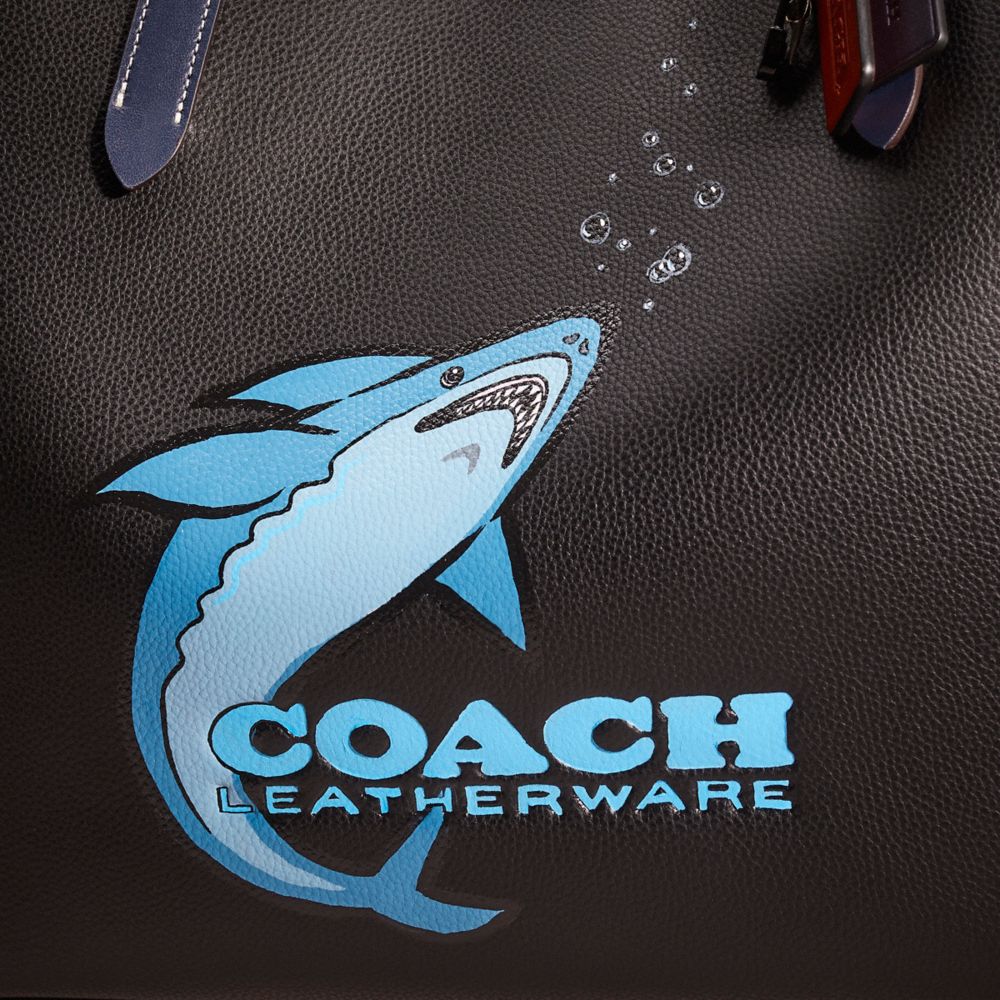 COACH®,UPCRAFTED RELAY TOTE,Hello Summer,,Closer View