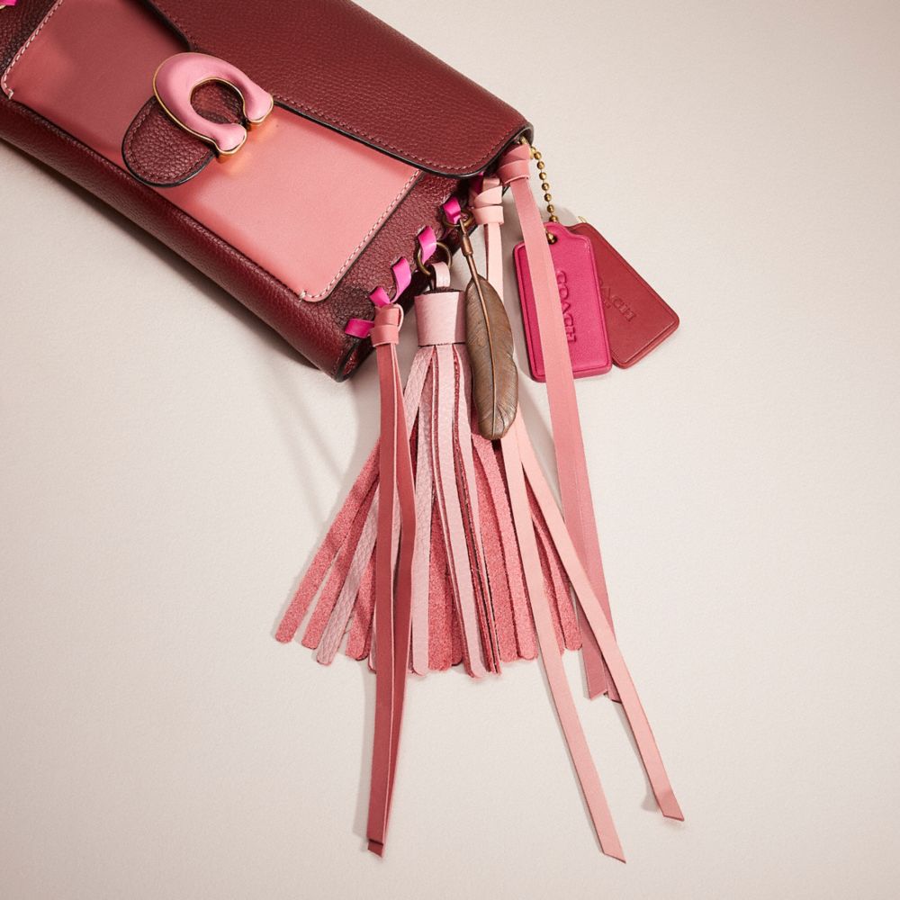 COACH®,UPCRAFTED TABBY CHAIN CLUTCH IN COLORBLOCK,Hello Summer,,Closer View