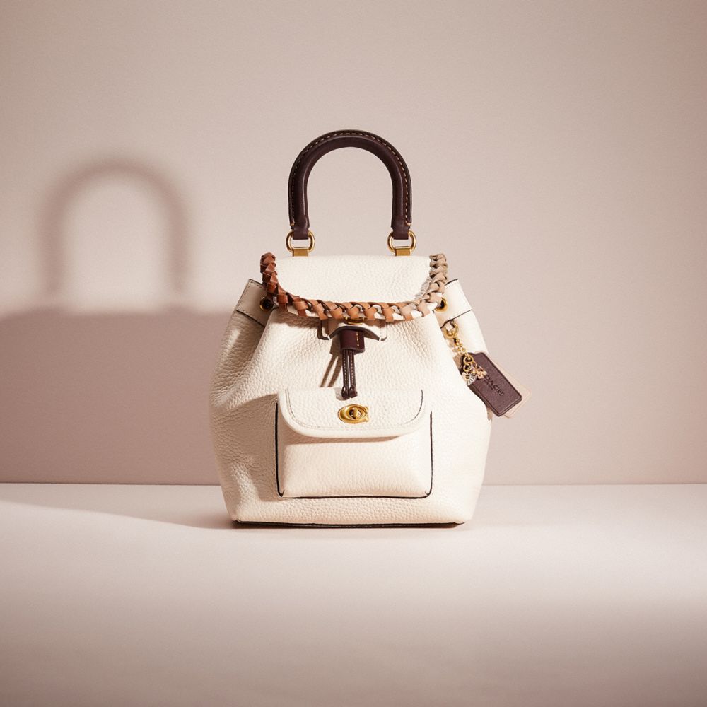 COACH®,UPCRAFTED RIYA BACKPACK 21 IN COLORBLOCK,Hello Summer,,Front View