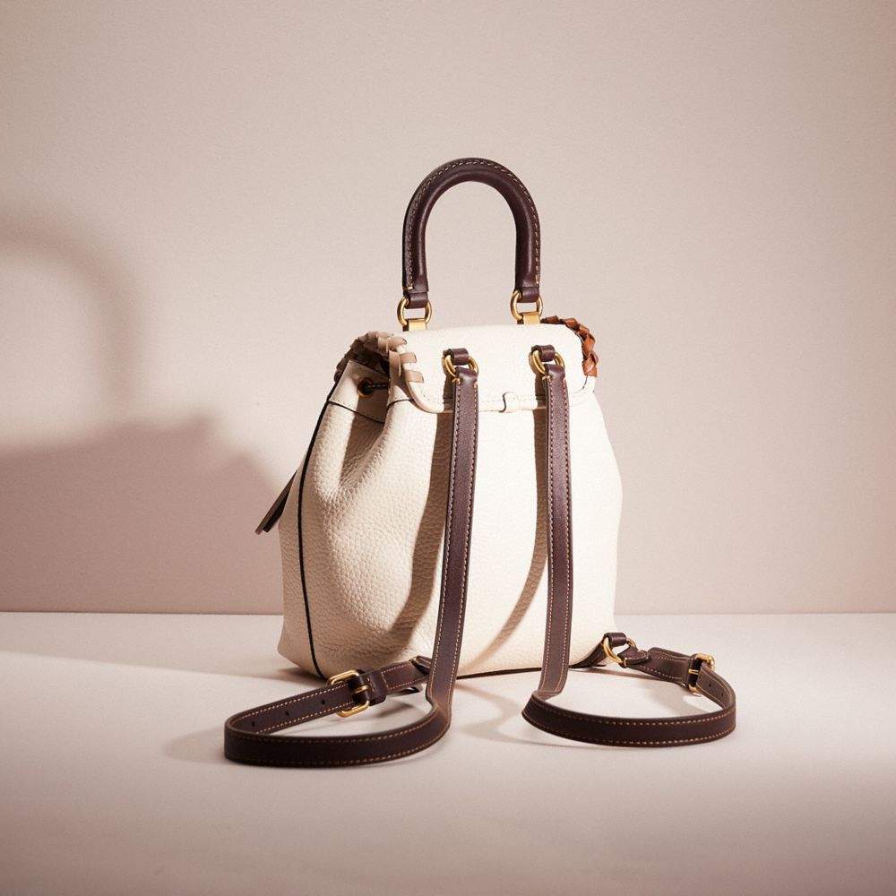 COACH®,UPCRAFTED RIYA BACKPACK 21 IN COLORBLOCK,Hello Summer,,Angle View