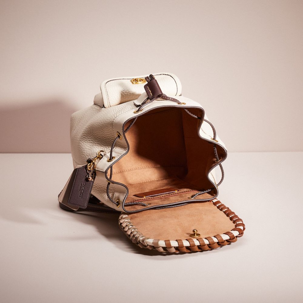 COACH®,UPCRAFTED RIYA BACKPACK 21 IN COLORBLOCK,Hello Summer,,Inside View,Top View