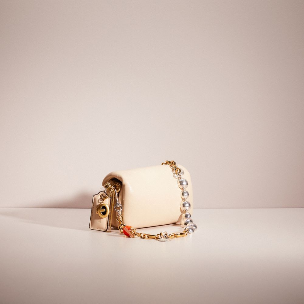 COACH®,UPCRAFTED PILLOW TABBY SHOULDER BAG 18,Hello Summer,,Angle View