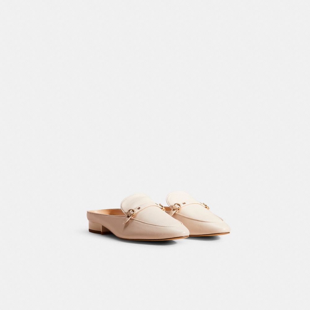 COACH®,RESTORED IRENE MULE,,Angle View
