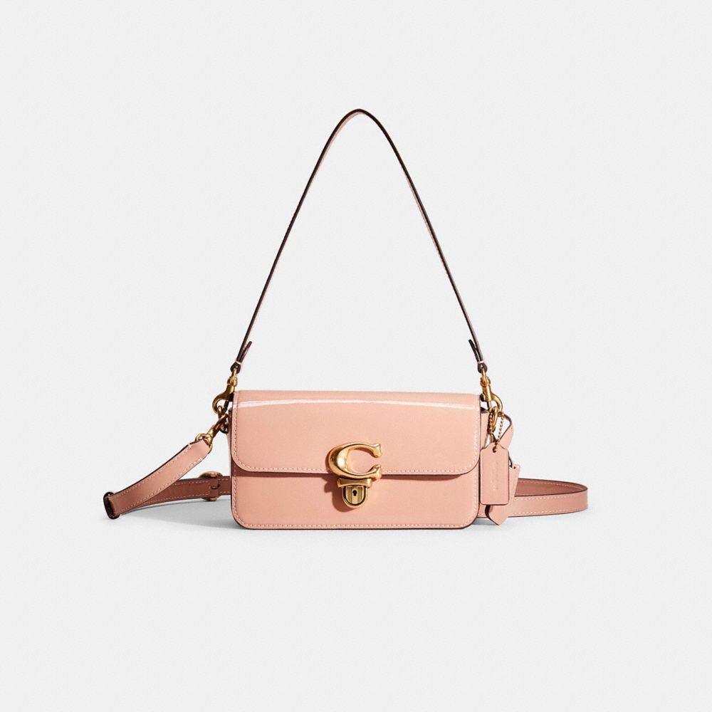 COACH®,RESTORED STUDIO BAGUETTE BAG,,Front View