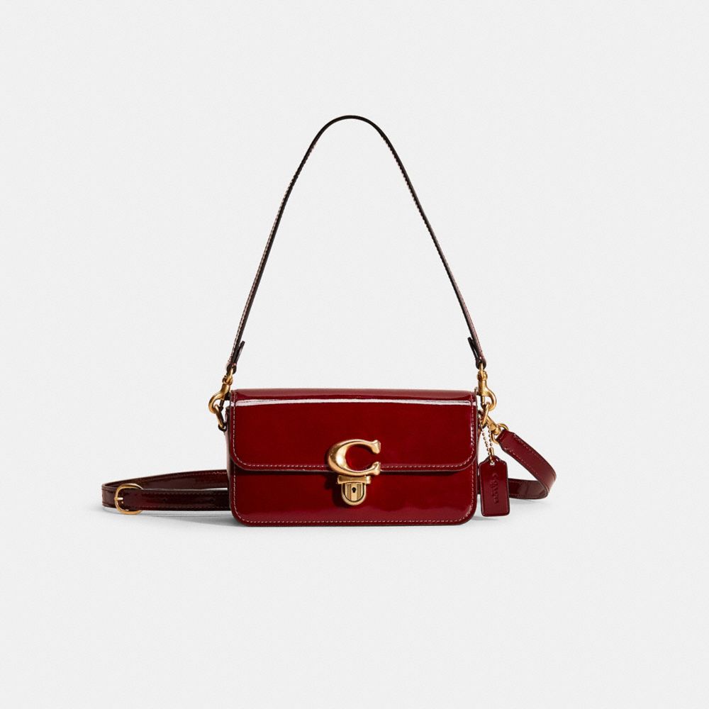 COACH®,RESTORED STUDIO BAGUETTE BAG,,Front View