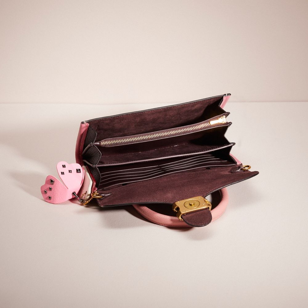 COACH®,Upcrafted Tabby  Clutch,,Inside View,Top View