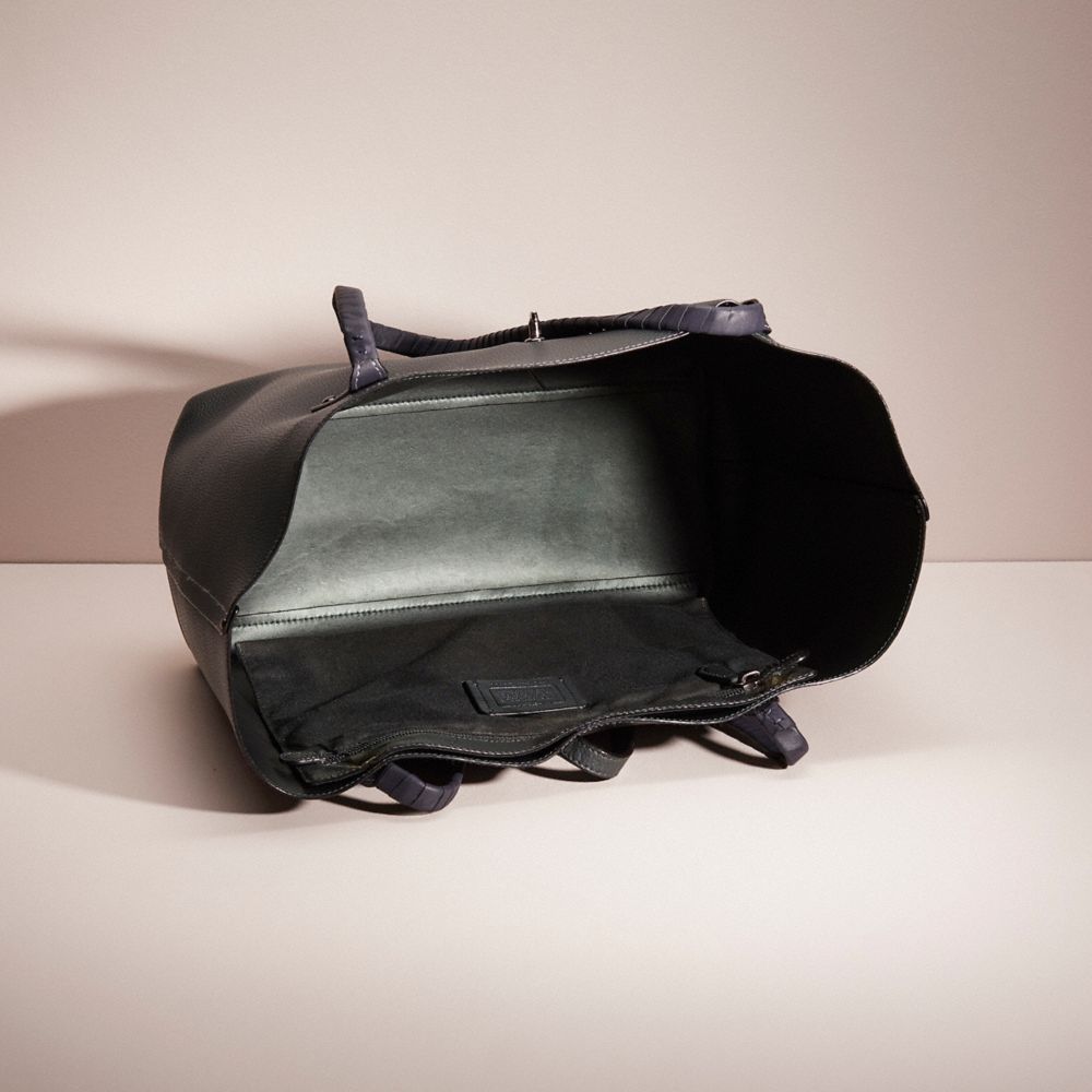 COACH®,UPCRAFTED MARKET TOTE WITH METALLIC INTERIOR,,Inside View,Top View