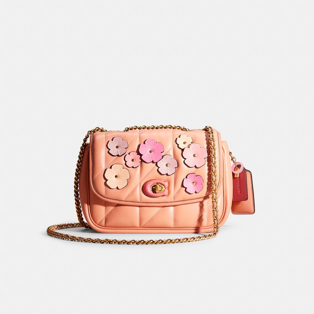 COACH®,UPCRAFTED PILLOW MADISON SHOULDER BAG WITH QUILTING,,Front View