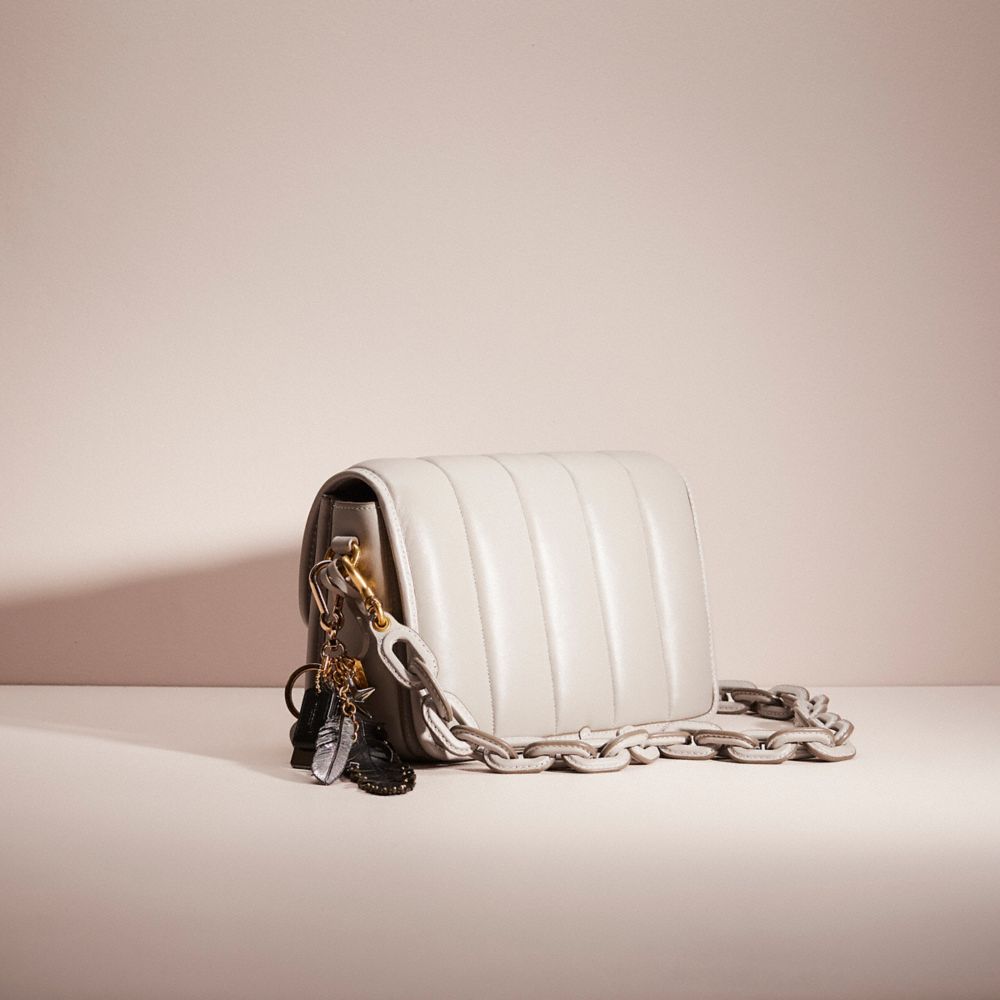 COACH®,UPCRAFTED STUDIO SHOULDER BAG WITH QUILTING,,Angle View