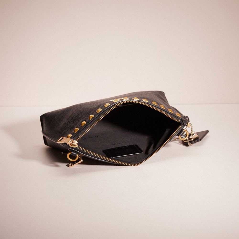 COACH®,UPCRAFTED CHARLIE POUCH,,Inside View,Top View