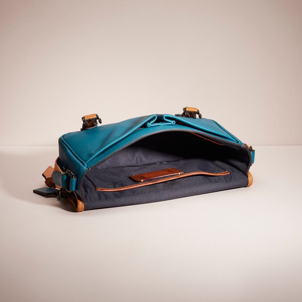 COACH®,UPCRAFTED LEAGUE MESSENGER BAG,Mix-and-Match,,Inside View,Top View