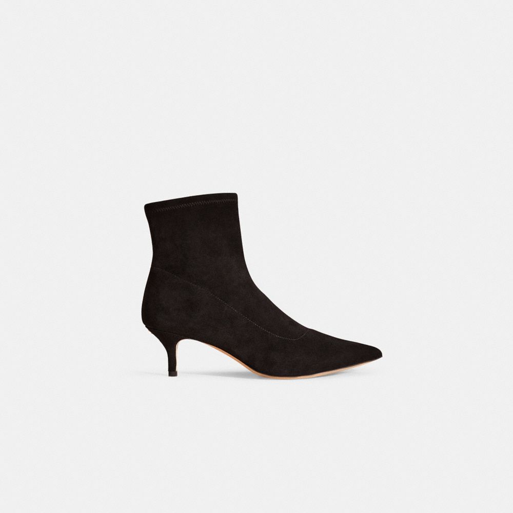 COACH®,RESTORED JADE BOOTIE,,Front View