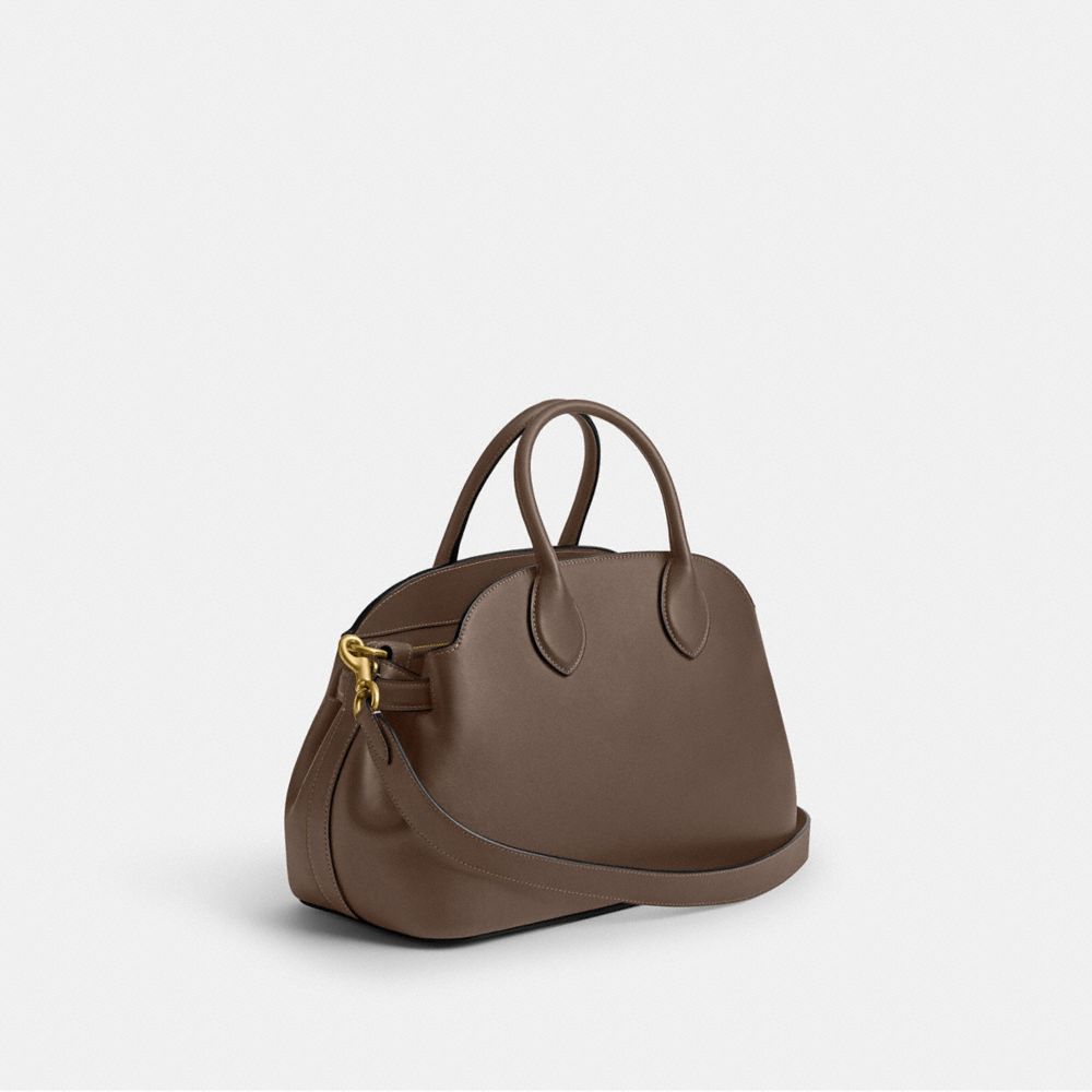 COACH®,Glovetanned Leather Empire Carryall 35,,Angle View