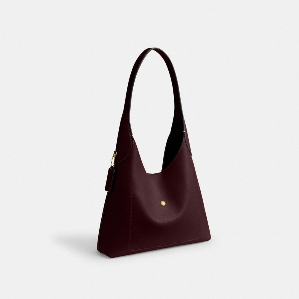 COACH®,Brooklyn Shoulder Bag 28,,Angle View