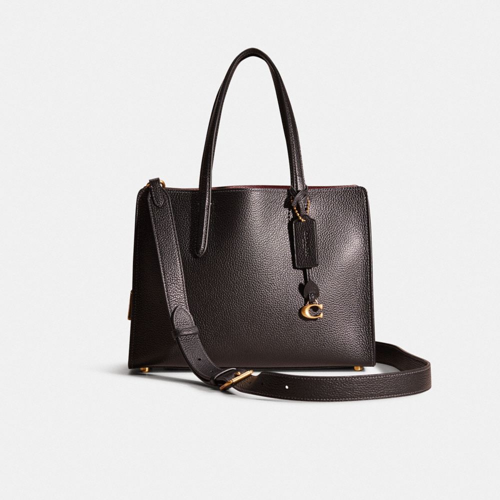COACH®,RESTORED CARTER CARRYALL 28,,Front View