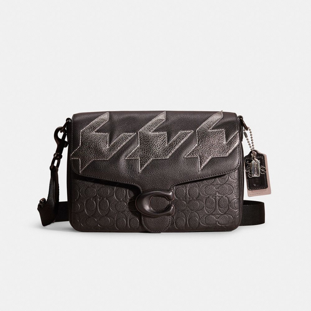 COACH®,Upcrafted Soft Tabby Messenger In Signature Leather,,Front View