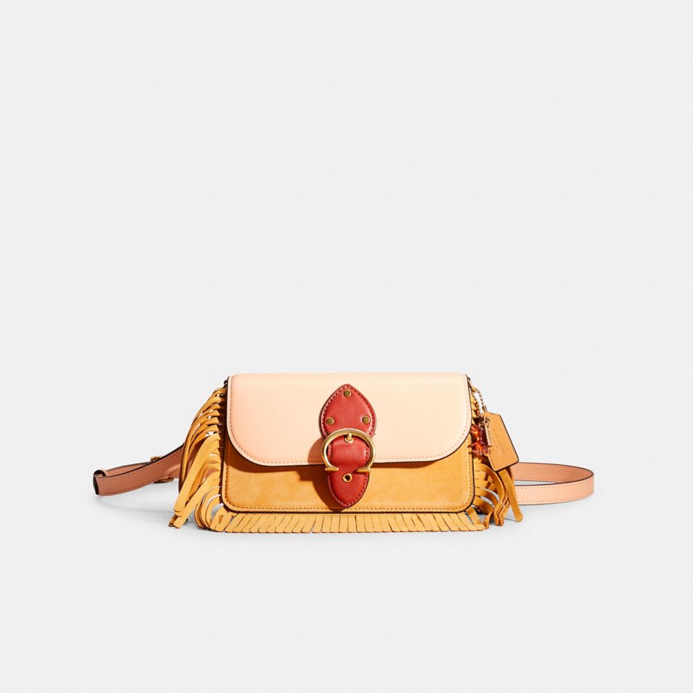 COACH®,Upcrafted Beat Crossbody Clutch In Colorblock,,Front View