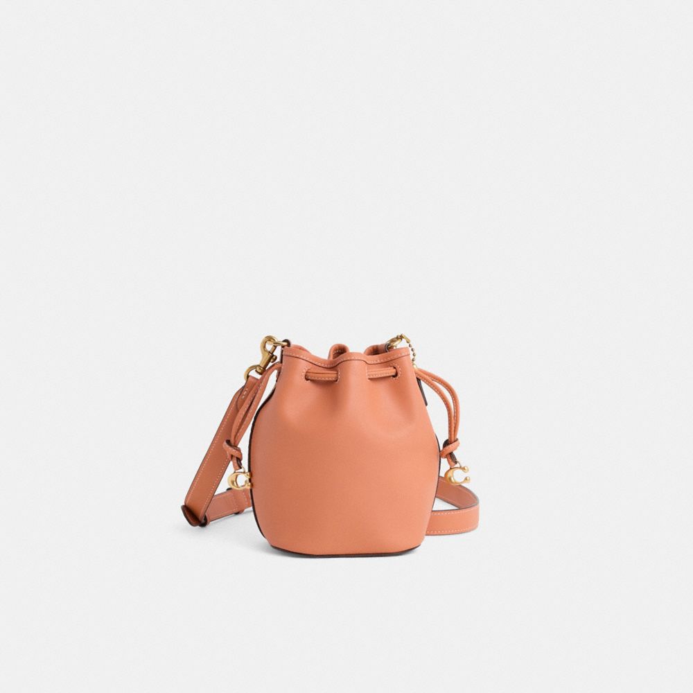 COACH®,Restored Camila Bucket Bag,,Front View