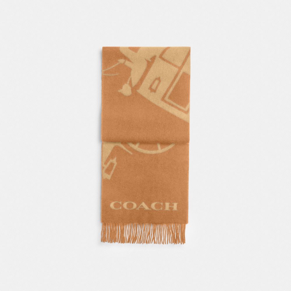 Horse And Carriage Cashmere Muffler, ProductTile