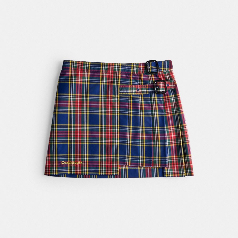 Coachtopia Loop Mini Skirt With Plaid Pattern, ProductTile