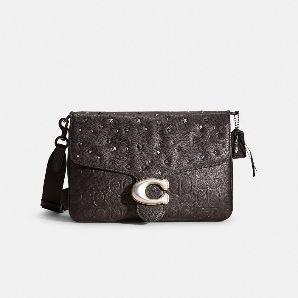 COACH®,Upcrafted Soft Tabby Messenger In Signature Leather,,Front View