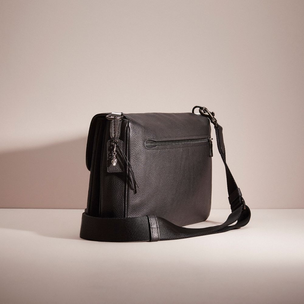 COACH®,Upcrafted Soft Tabby Messenger In Signature Leather,,Angle View