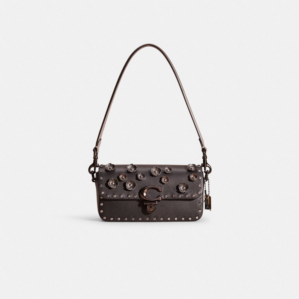 COACH®,Upcrafted Studio Bag 20 With Crystal Rivets,,Front View