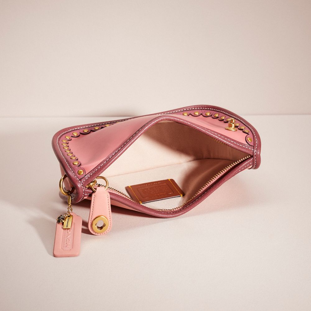 COACH®,Upcrafted Swinger Bag With Chain,,Inside View,Top View