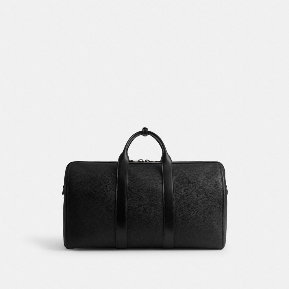 COACH®,Gotham Duffle Bag 45,Duffle Bag,Black,Back View