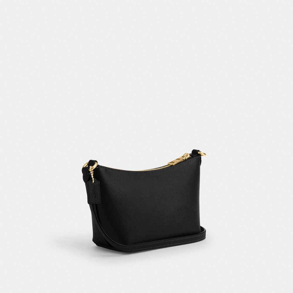 COACH®,Zip Top Crossbody Bag,,Angle View